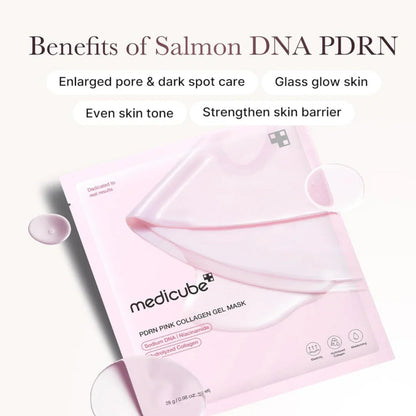 MedicubeMedicube PDRN Pink Collagen Gel Mask 1 PcMood Arabia8800256108046