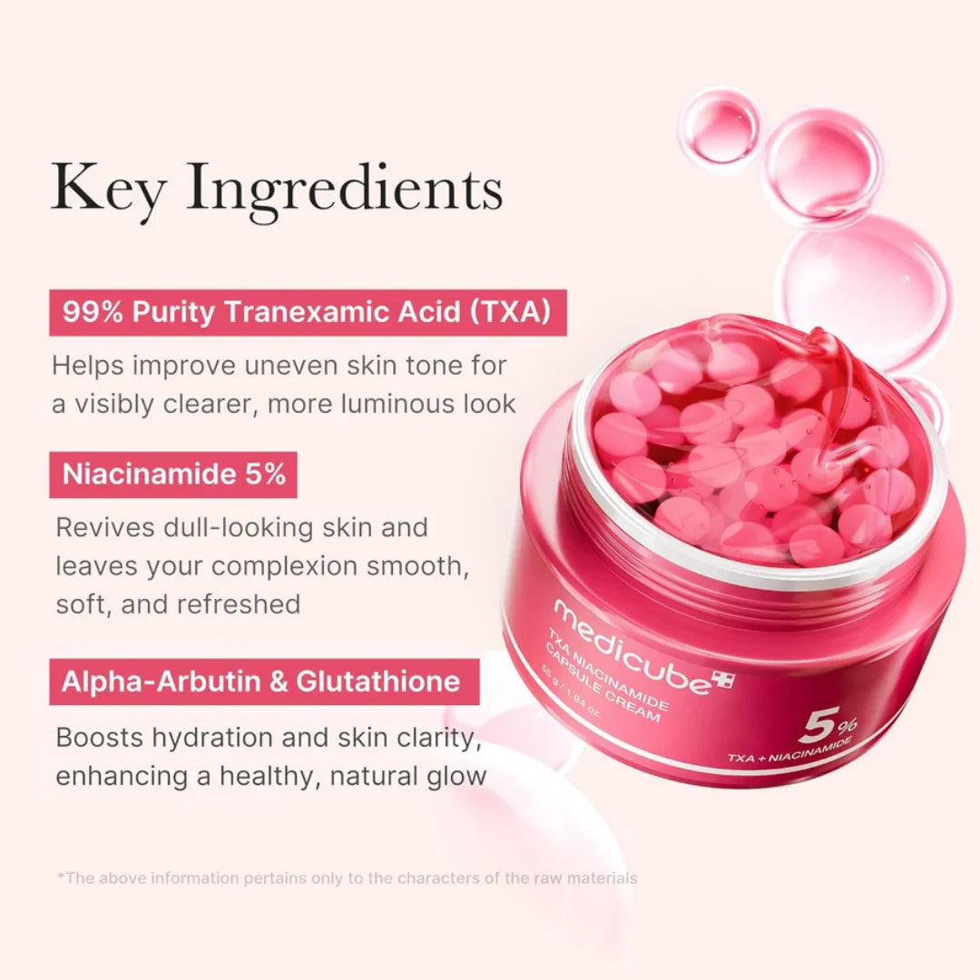 MedicubeMedicube TXA+Niacinamide Capsule Cream 55gMood Arabia