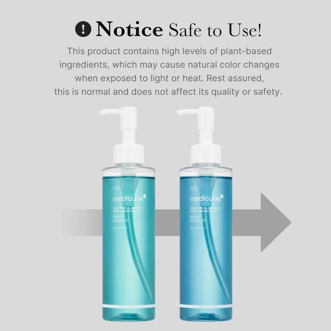 MedicubeMedicube Zero Pore Blackhead Deep Cleansing Oil 205 mlMood Arabia