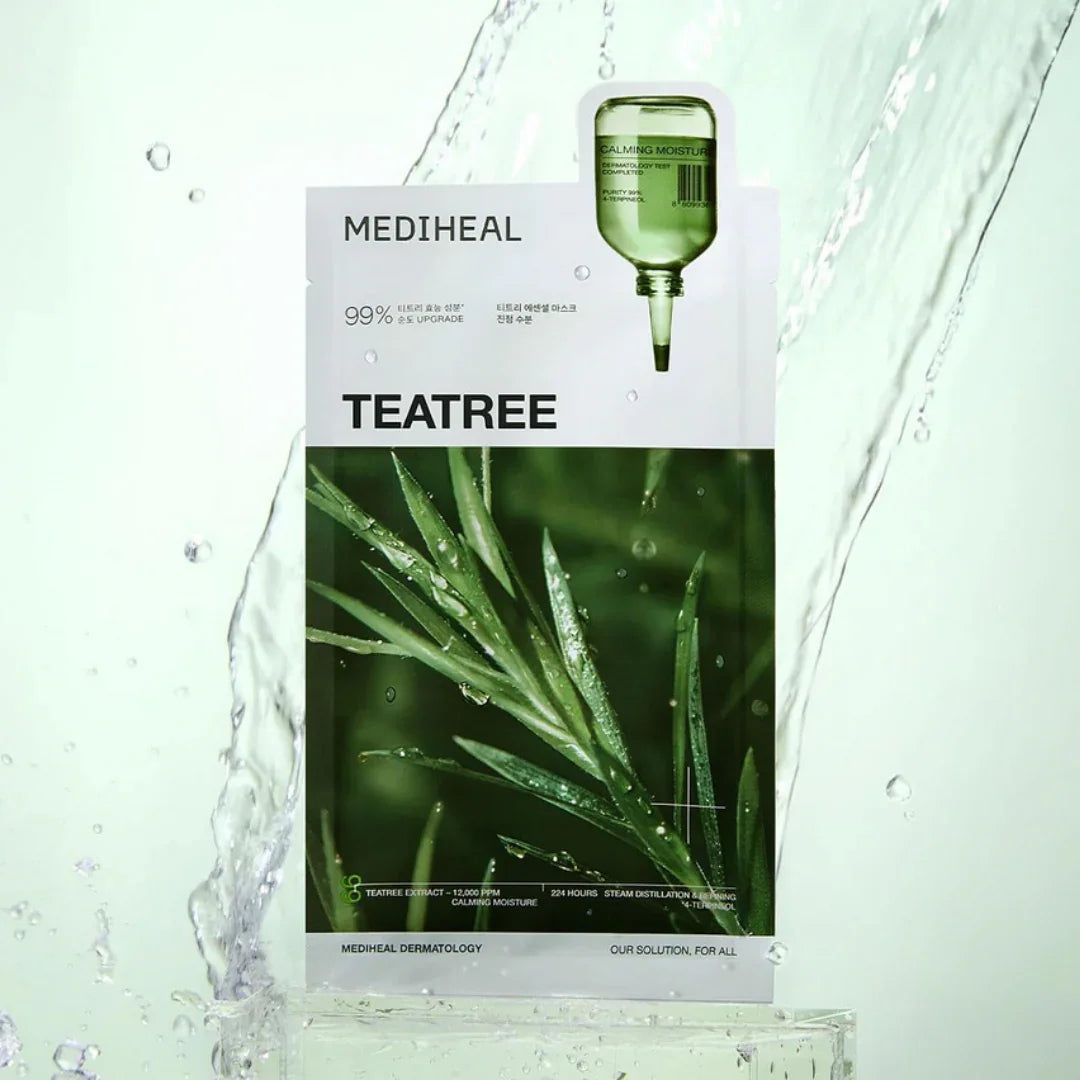 MedihealMEDIHEAL Tea Tree Essential Mask Sheet Calming Moisture 1 PcMood Arabia