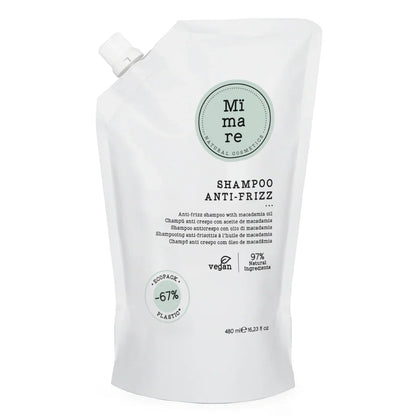 Mimare NaturalMimare Anti-Frizz Shampoo smoothing with machadamia oil 480mlMood Arabia8435138447984