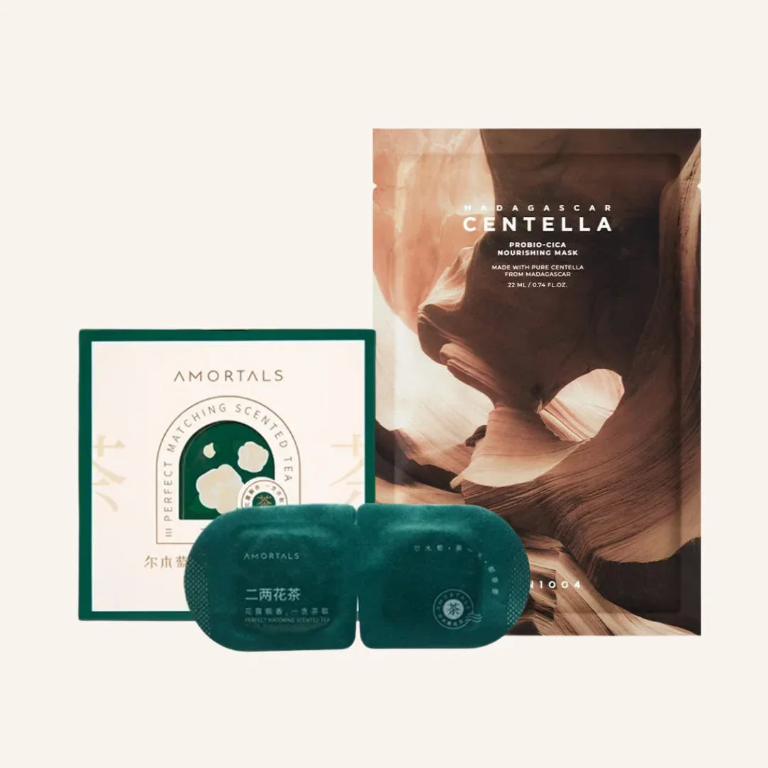 Mood ArabiaWeekend Relaxing Kit Face Mask + Steam Eye MaskMood Arabia