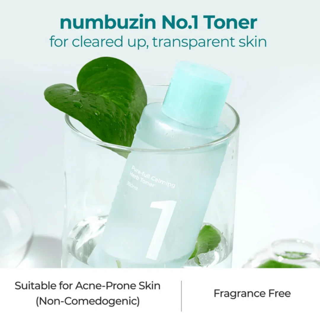 NumbuzinNumbuzin No.1 Pure-Full Calming Herb Toner 300mlMood Arabia8809652581453