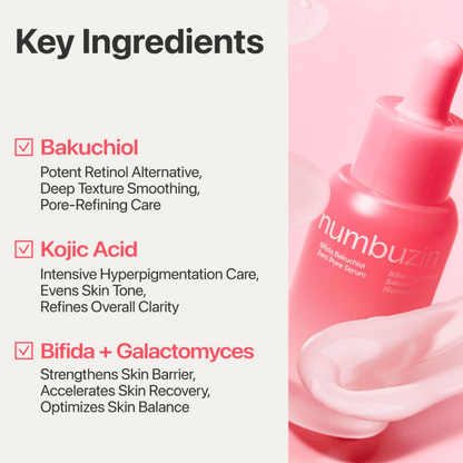 NumbuzinNumbuzin No.3 Bifida Bakuchiol Zero Pore Serum 30mlMood Arabia