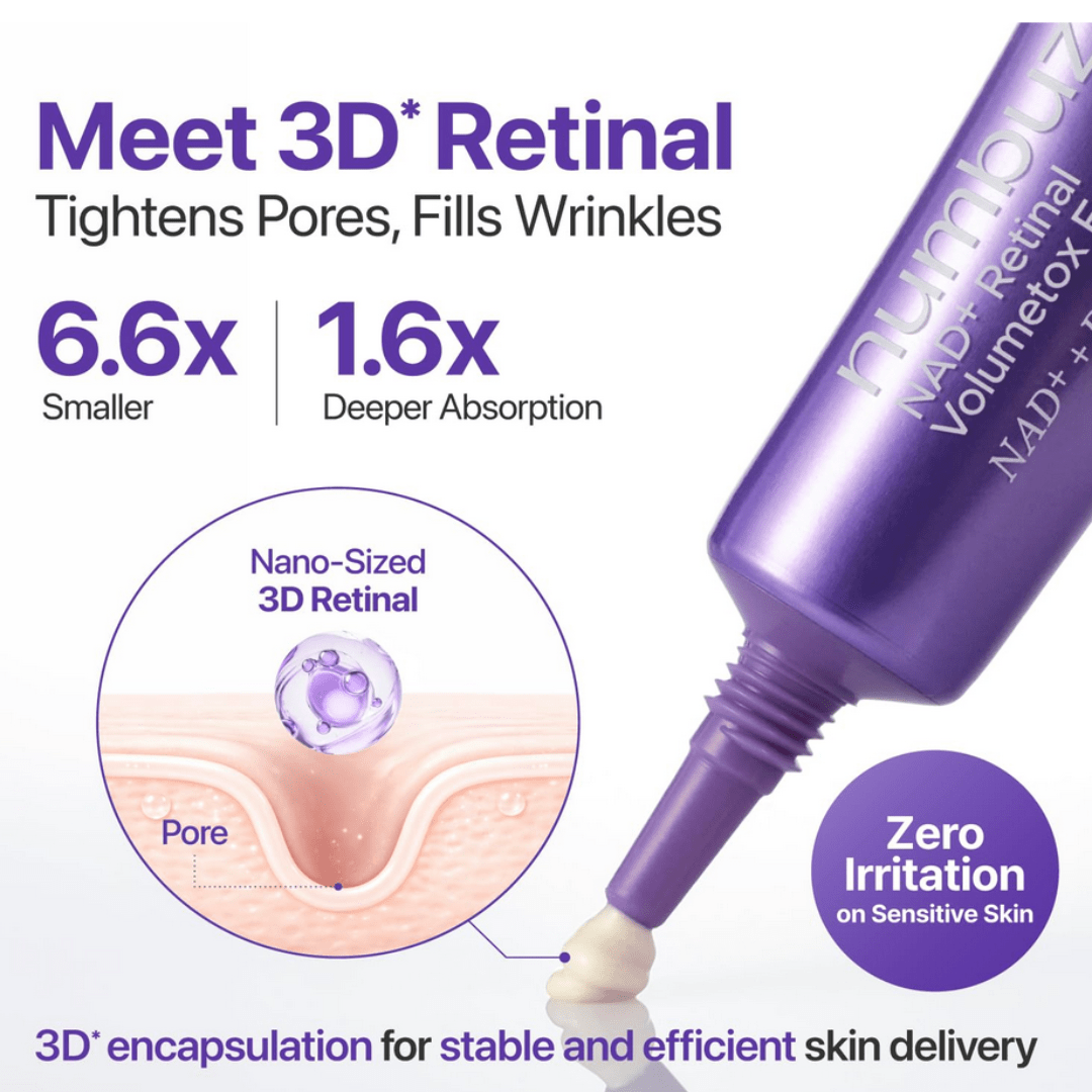 NumbuzinNumbuzin No.9 NAD+ Retinal Volumetox Eye Cream Tube Type 20mlMood Arabia