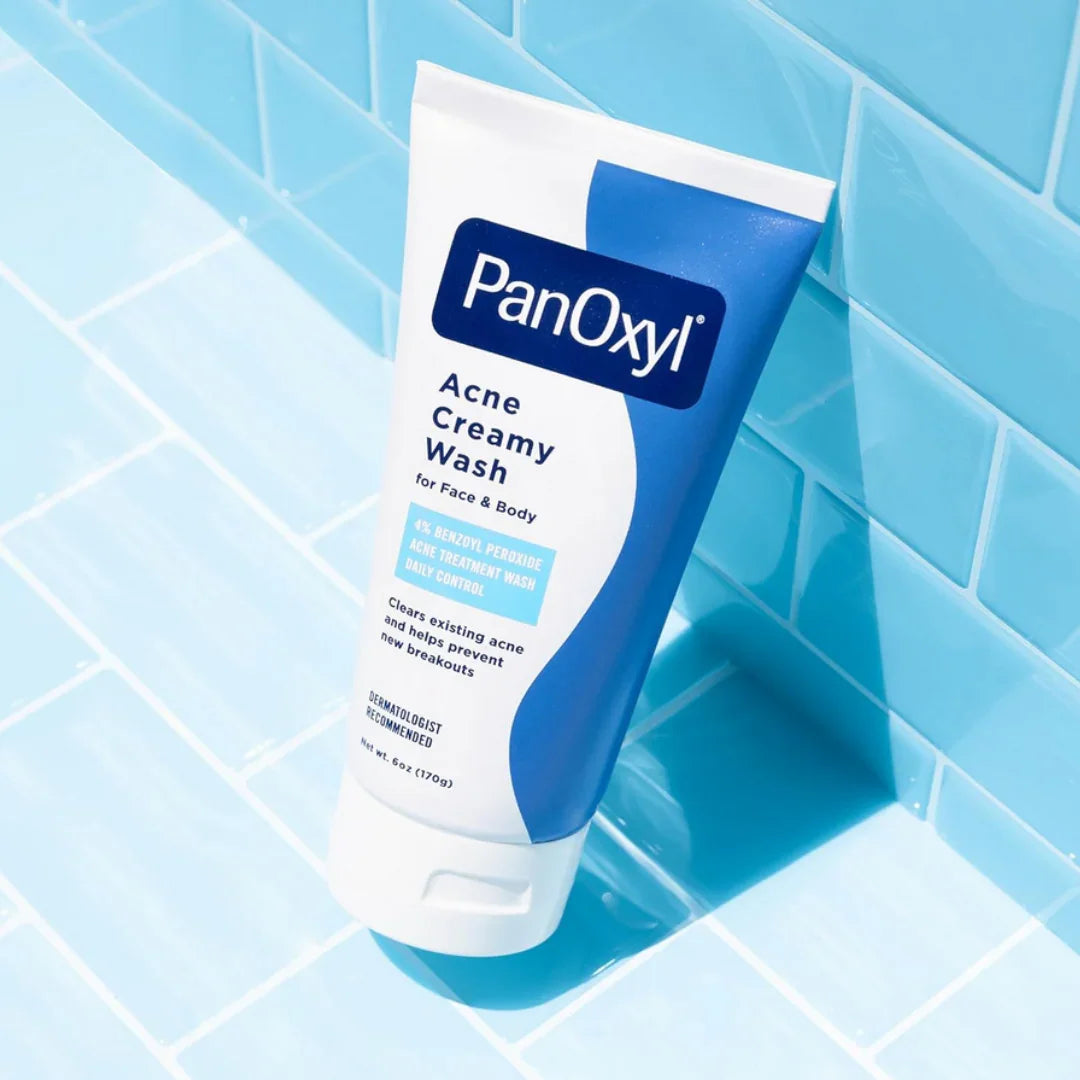 PanOxylPanOxyl Antimicrobial Hydrating Acne Creamy Wash, 4% Benzoyl PeroxideMood Arabia