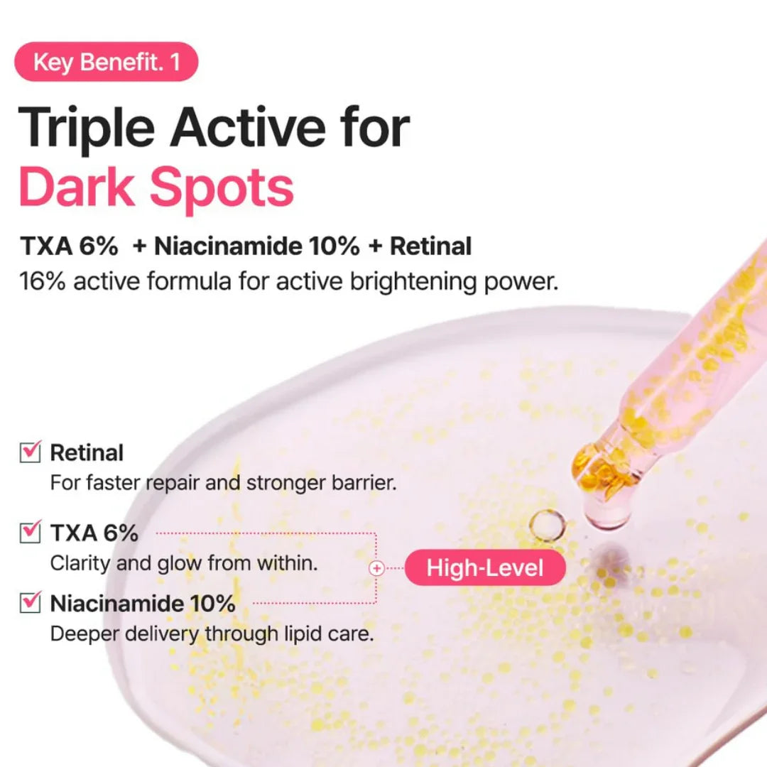 Purito SEOULPURITO TXA 6% + Niacinamide 10% + Retinal Facial Serum 30mlMood Arabia