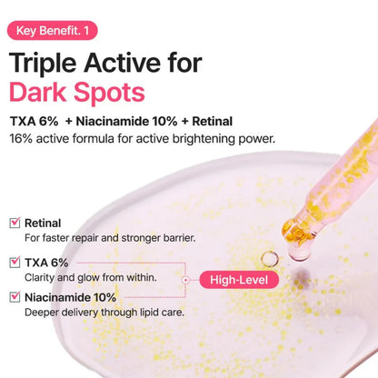 Purito SEOULPURITO TXA 6% + Niacinamide 10% + Retinal Facial Serum 30mlMood Arabia