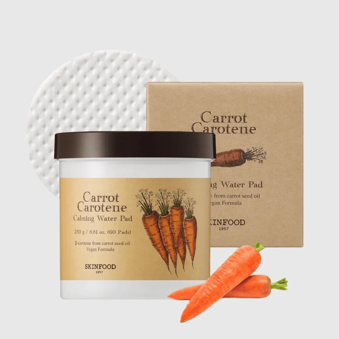 SkinfoodSKINFOOD Carrot Carotene Calming Water Pad 60padsMood Arabia8809153102201