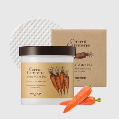 SkinfoodSKINFOOD Carrot Carotene Calming Water Pad 60padsMood ArabiaIherb