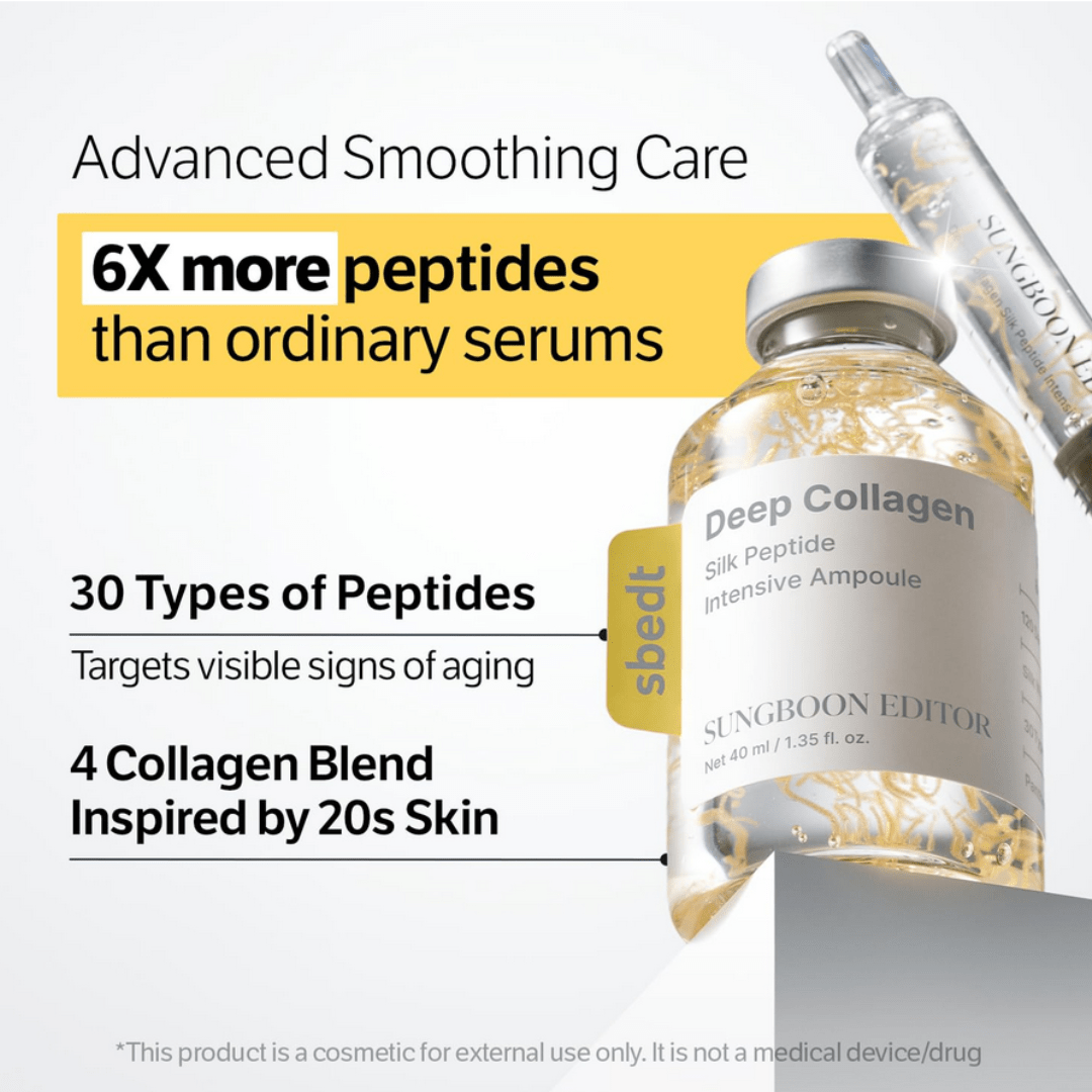 SUNGBOON EDITORSUNGBOON EDITOR Collagen Silk Peptide Intensive Ampoule 40mlMood Arabia