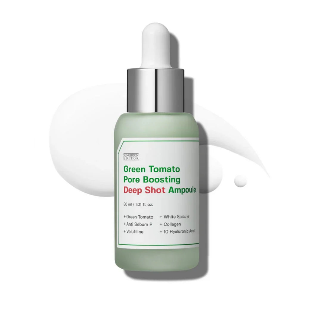 SUNGBOON EDITORSungboon Editor Green Tomato Pore Boosting Deep Shot Ampoule 30mlMood Arabia