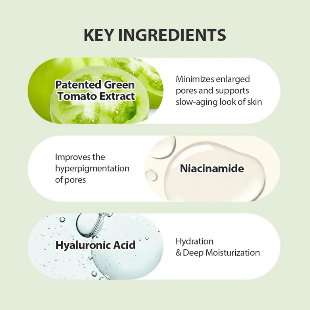 SUNGBOON EDITORSungboon Editor Green Tomato Pore Zero Ampoule 40mlMood Arabia