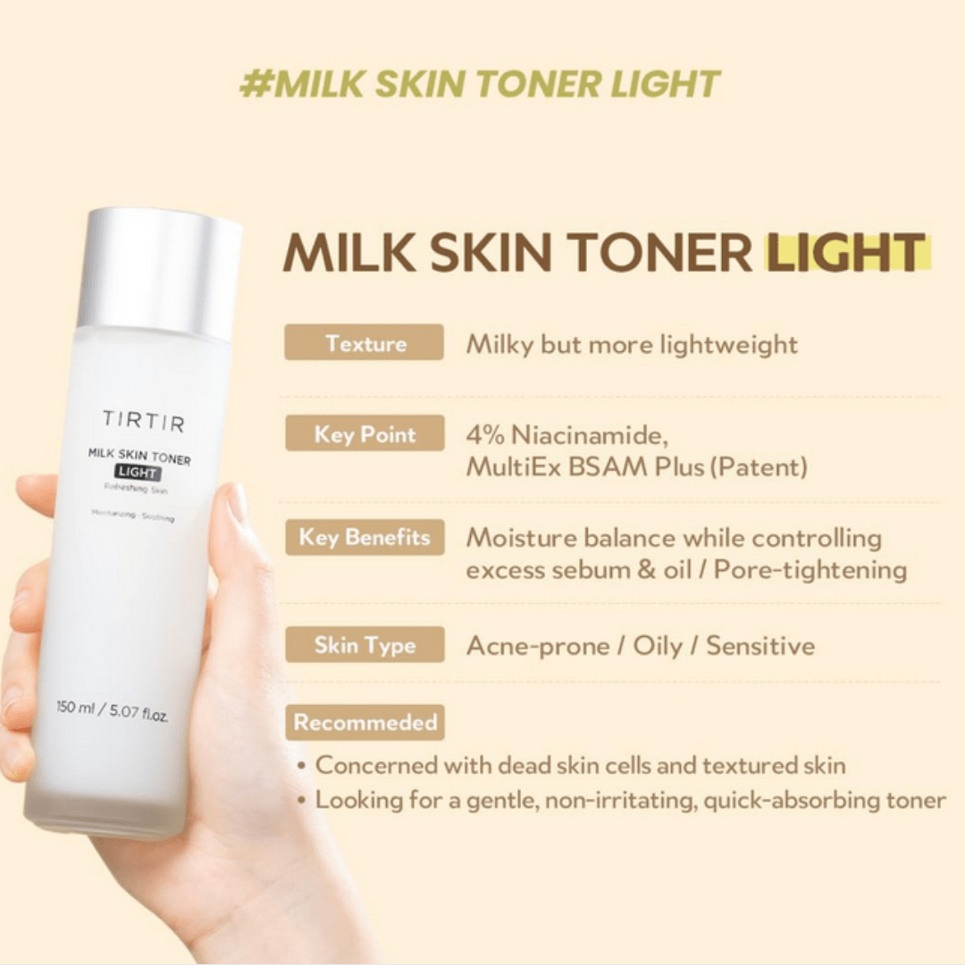 TIRTIRTIRTIR Milk Skin Toner Light 150mlMood ArabiaIherb