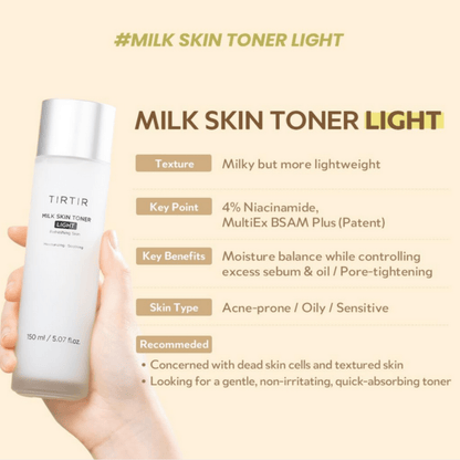 TIRTIRTIRTIR Milk Skin Toner Light 150mlMood ArabiaIherb