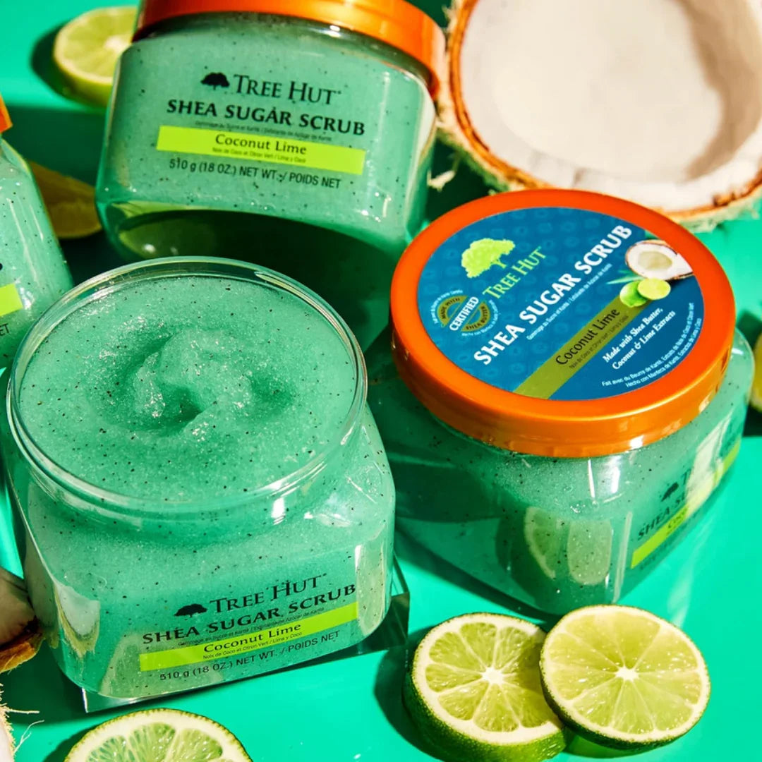 Tree HutTree Hut Shea Sugar Body Scrub Coconut Lime 510gMood Arabia