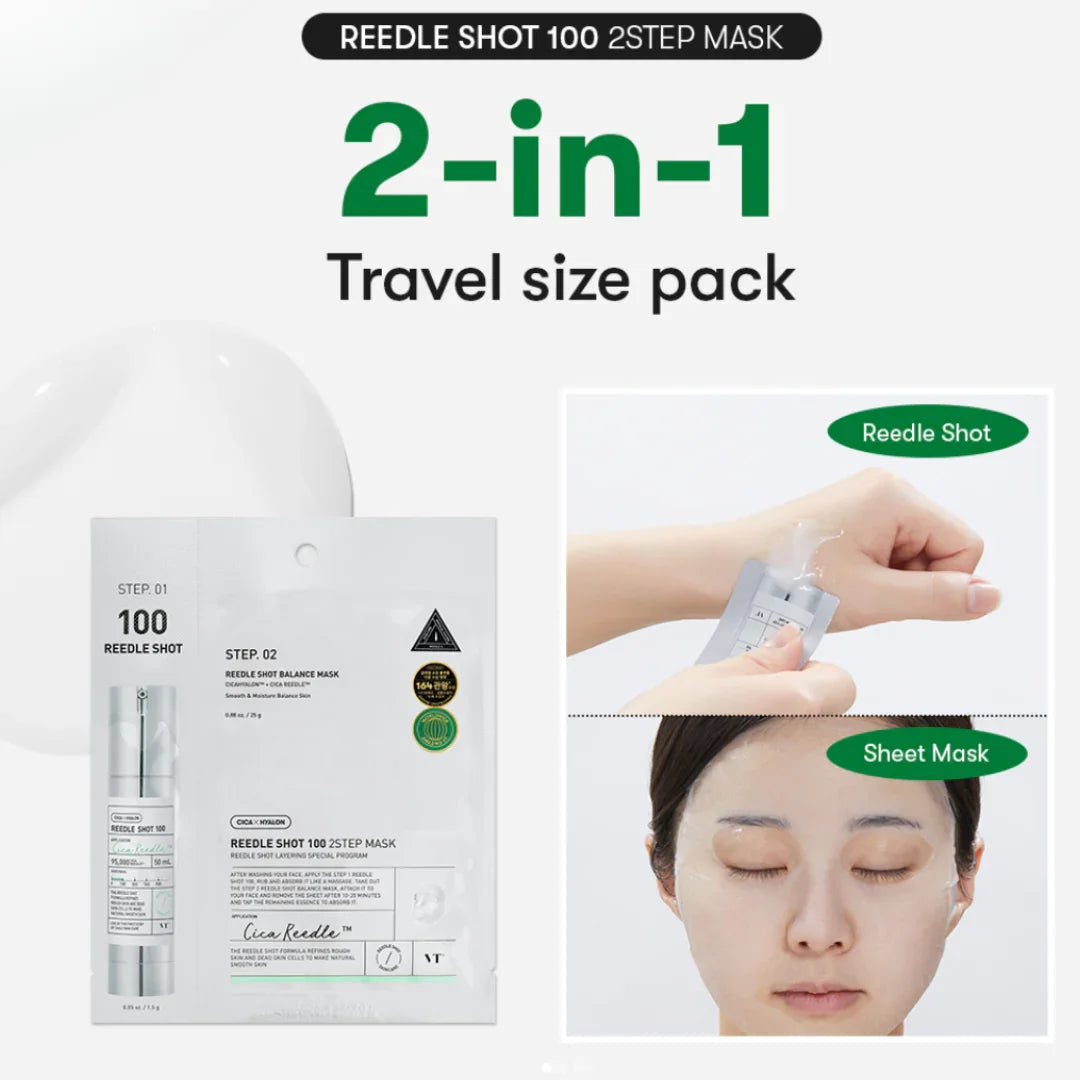 VT COSMETICSVT Reedle Shot 100 2 Step MaskMood Arabia8803463006037