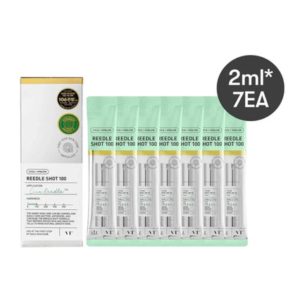 VT COSMETICSVT Reedle Shot 100 AMPOULER 2ml*7 Days ExperienceMood Arabia8803463004439