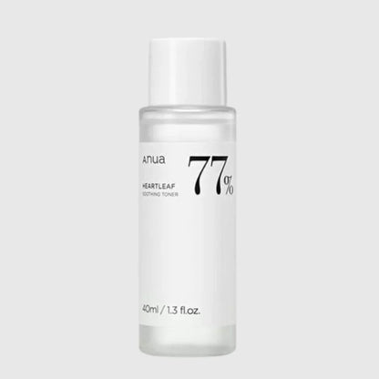 ANUAHEARTLEAF 77% SOOTHING TONER 40mlMood Arabia8809640731457