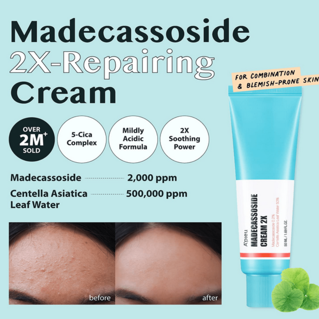 A’PIEUMadecassoside Cream 2X 50mlMood ArabiaIherb