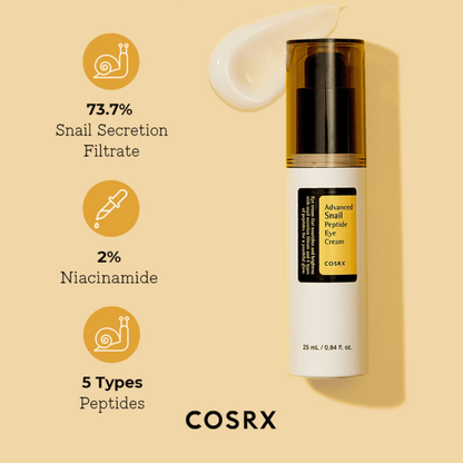 CosrxAdvanced Snail Peptide Eye CreamMood ArabiaIherb