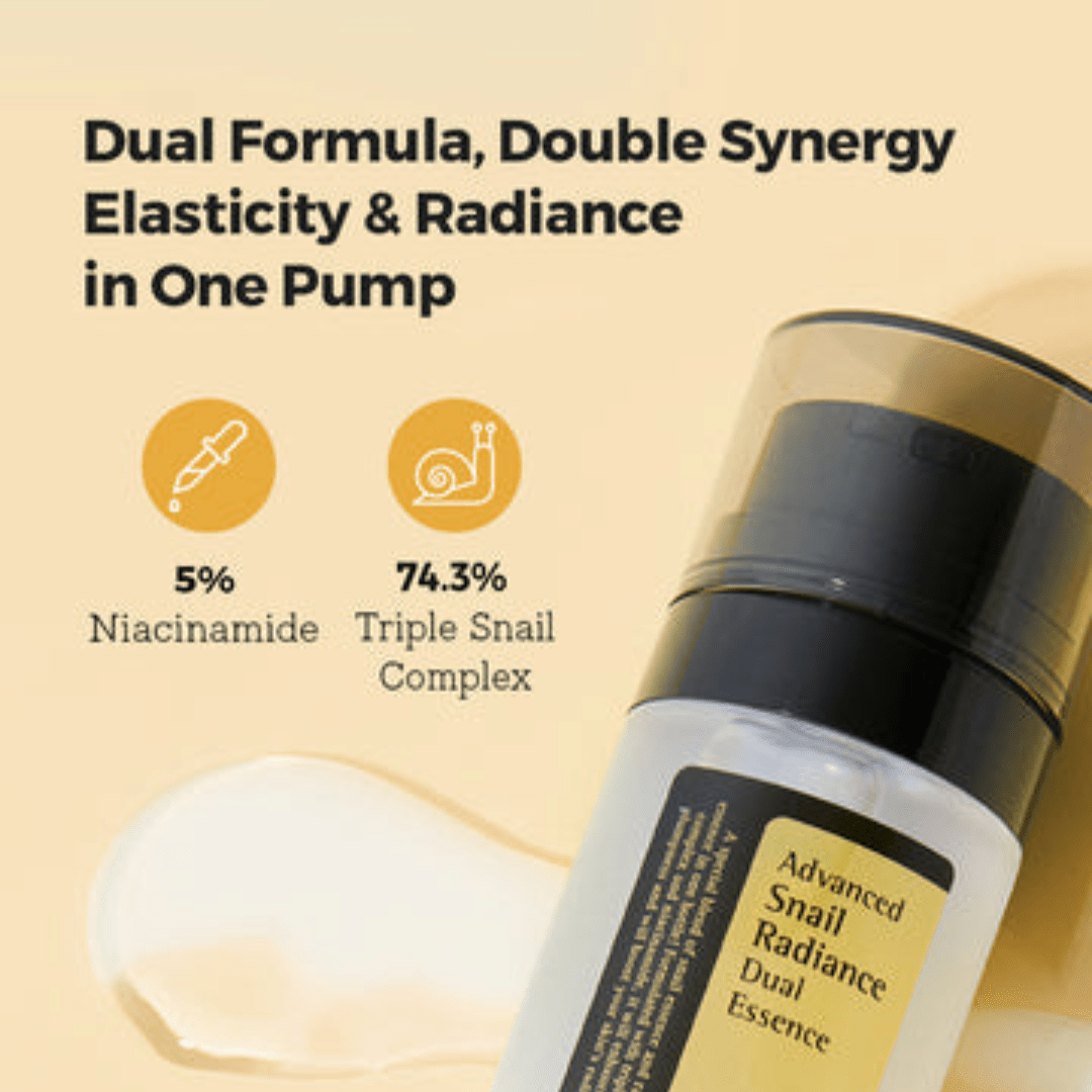 CosrxAdvanced Snail Radiance Dual EssenceMood ArabiaIherb