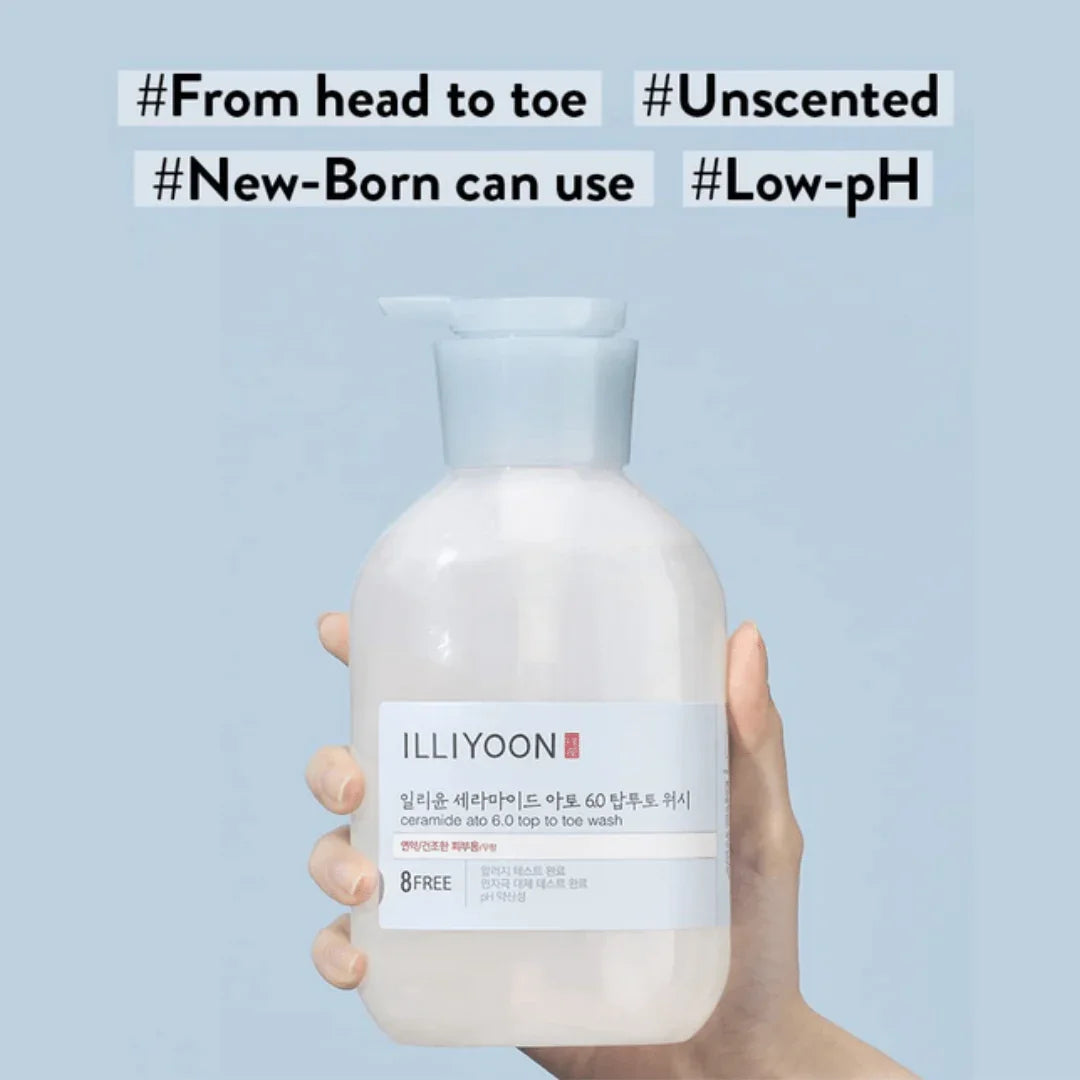 ILLIYOONILLIYOON Ceramide Ato 6.0 Top To Toe Wash for Mom &amp; Kids 500mlMood Arabia8809585080900