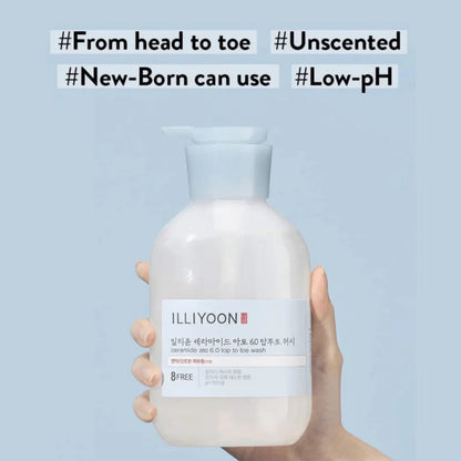 ILLIYOONILLIYOON Ceramide Ato 6.0 Top To Toe Wash for Mom &amp; Kids 500mlMood Arabia8809585080900