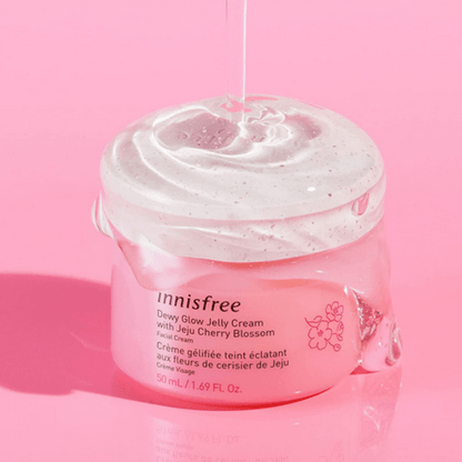 InnisfreeJeju Cherry Blossom Jelly CreamMood ArabiaIherb