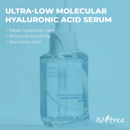 IsntreeISNTREE Ultra-low Molecular Hyaluronic acid Serum 50mlMood ArabiaIherb