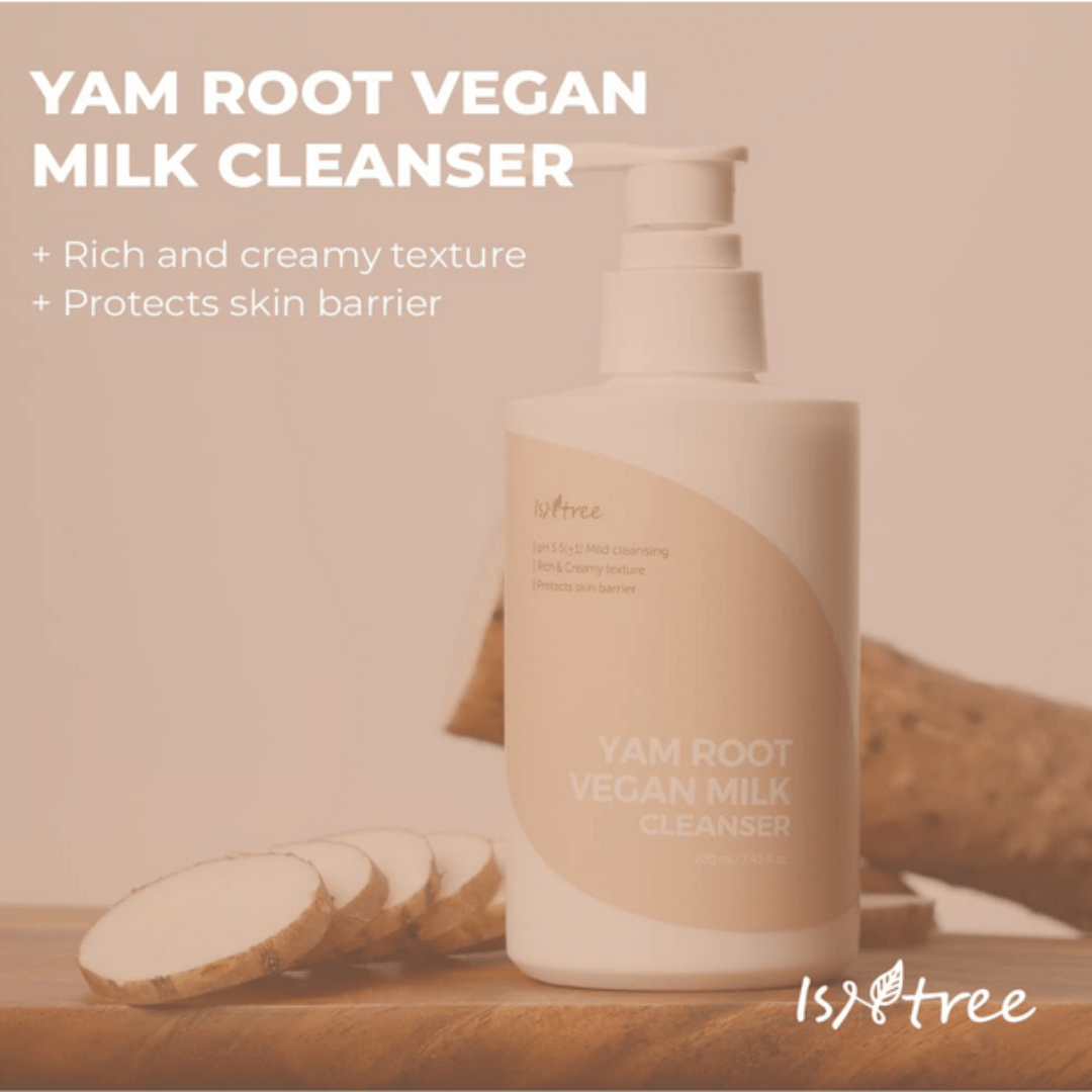 IsntreeIsntree Yam Root Vegan Milk Cleanser 220mlMood ArabiaIherb