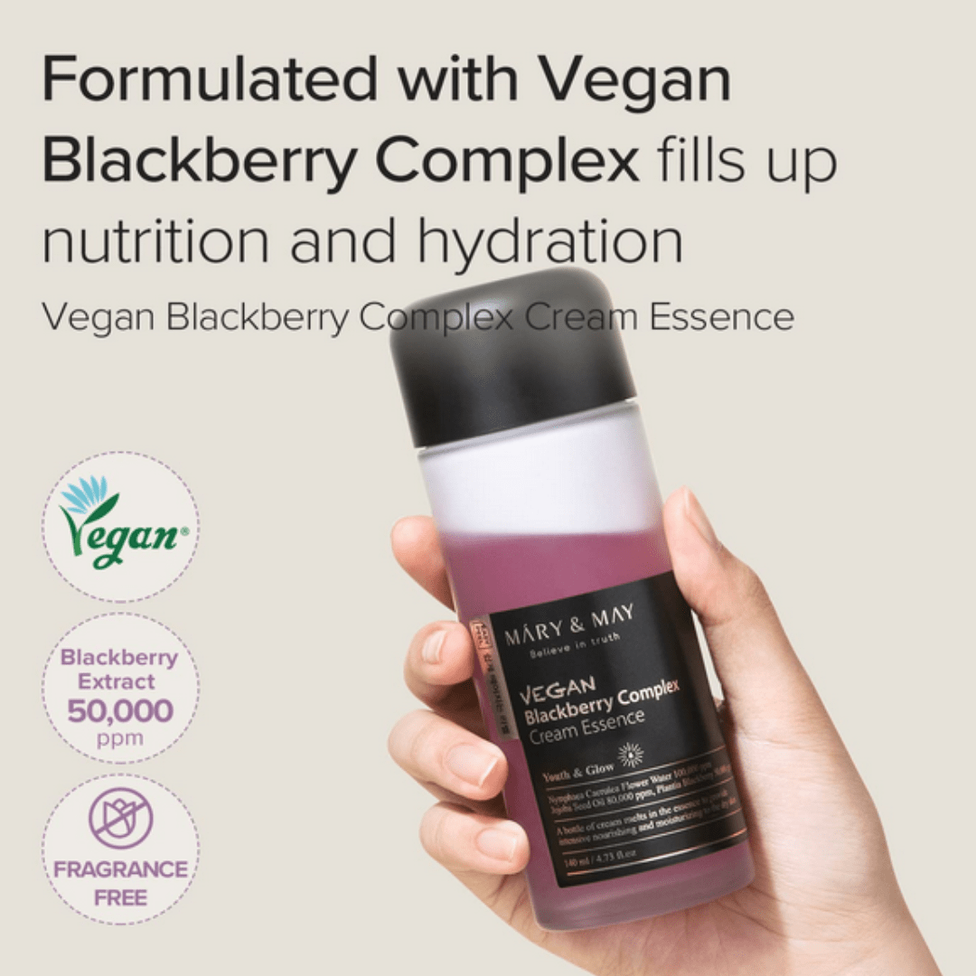 Mary&amp;MayMary &amp; May Vegan Blackberry Complex Cream EssenceMood ArabiaIherb