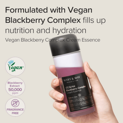 Mary&amp;MayMary &amp; May Vegan Blackberry Complex Cream EssenceMood ArabiaIherb