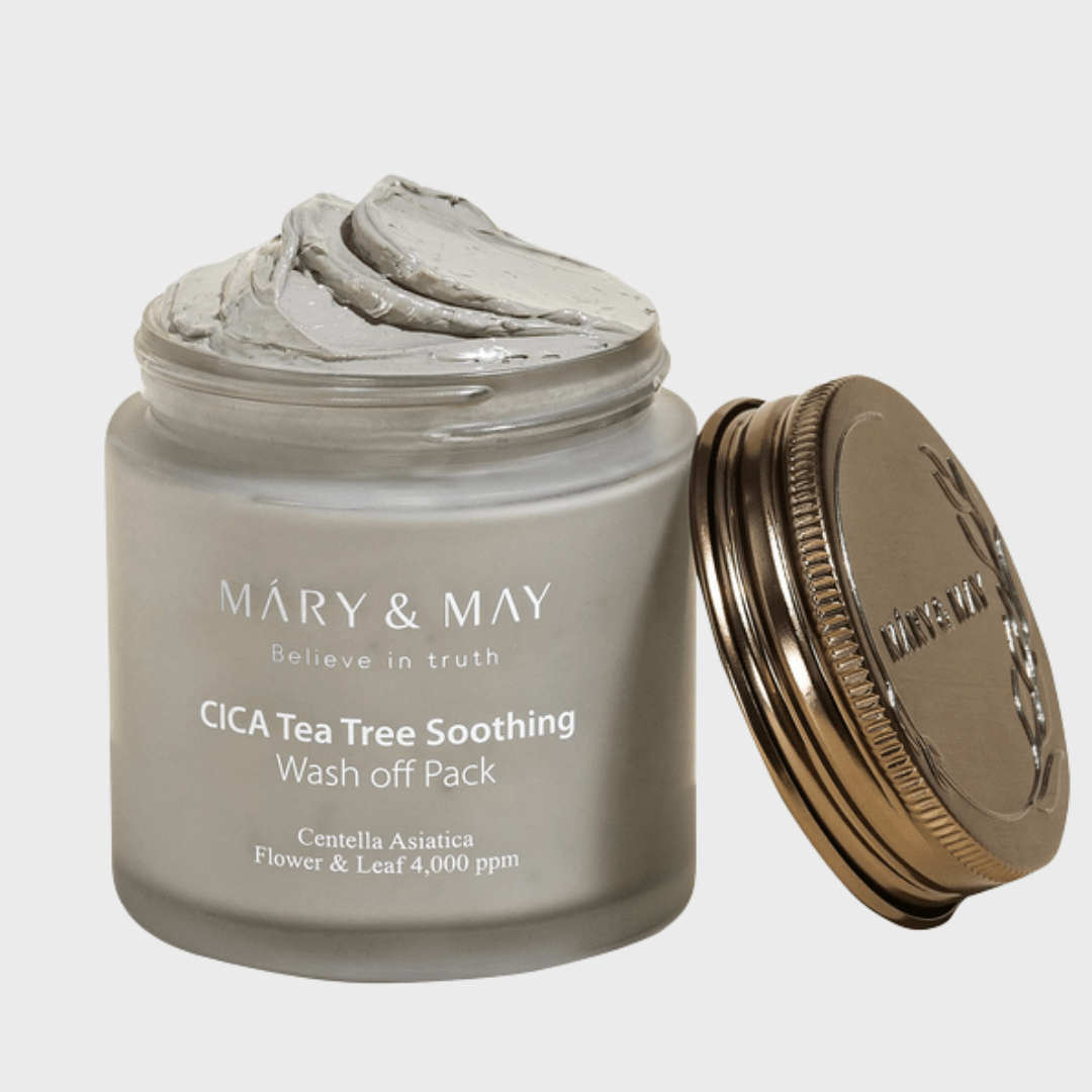 Mary&amp;MayVegan Cica Tea Tree Soothing Wash Off MaskMood ArabiaIherb