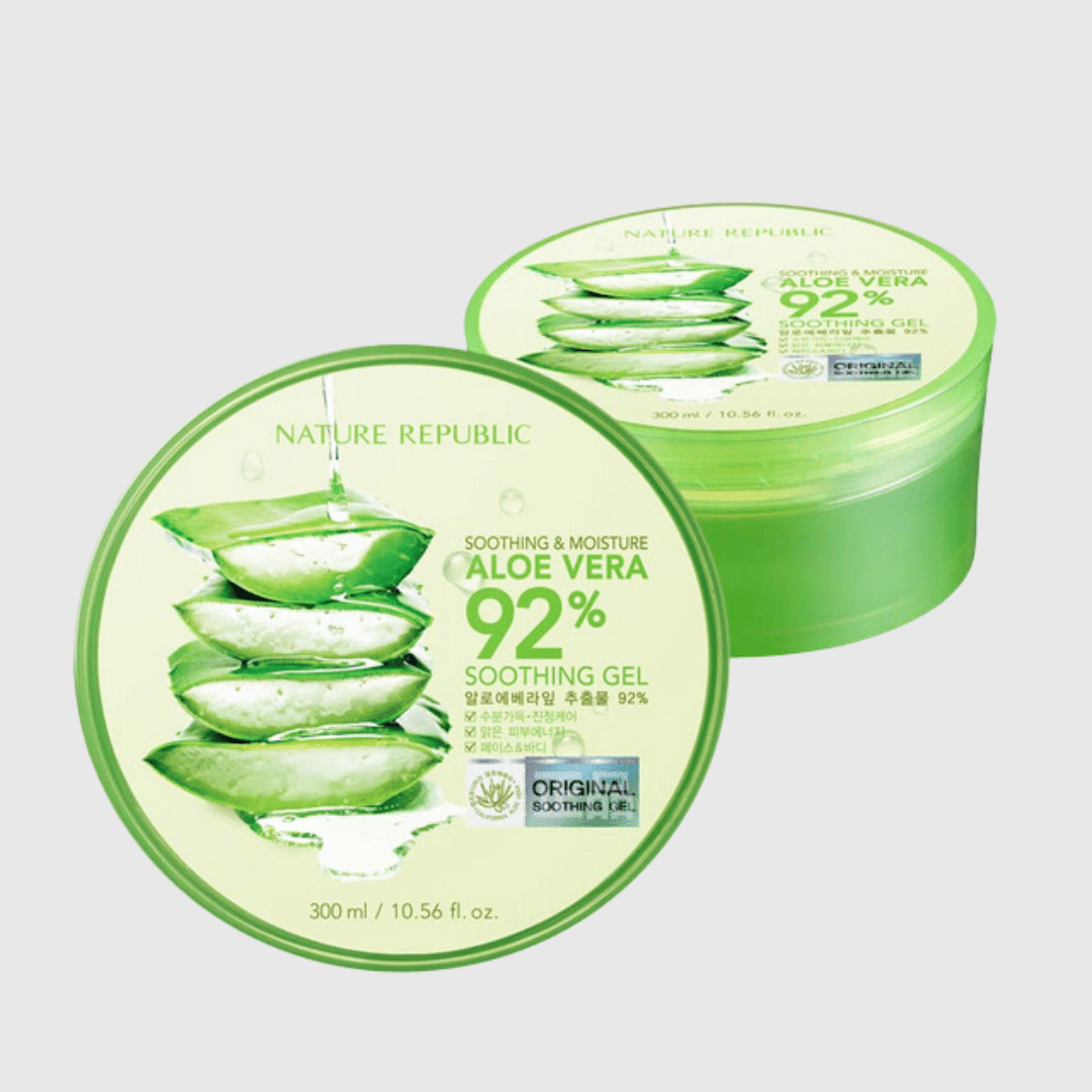 Nature RepublicSoothing &amp; Moisture Aloe Vera 92% Soothing Gel 300mlMood ArabiaIherb