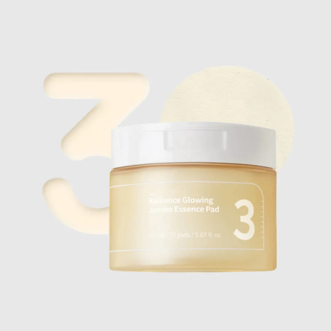 NumbuzinNo.3 Radiance Glowing Jumbo Essence Pad 70 PadsMood Arabia8809652580982