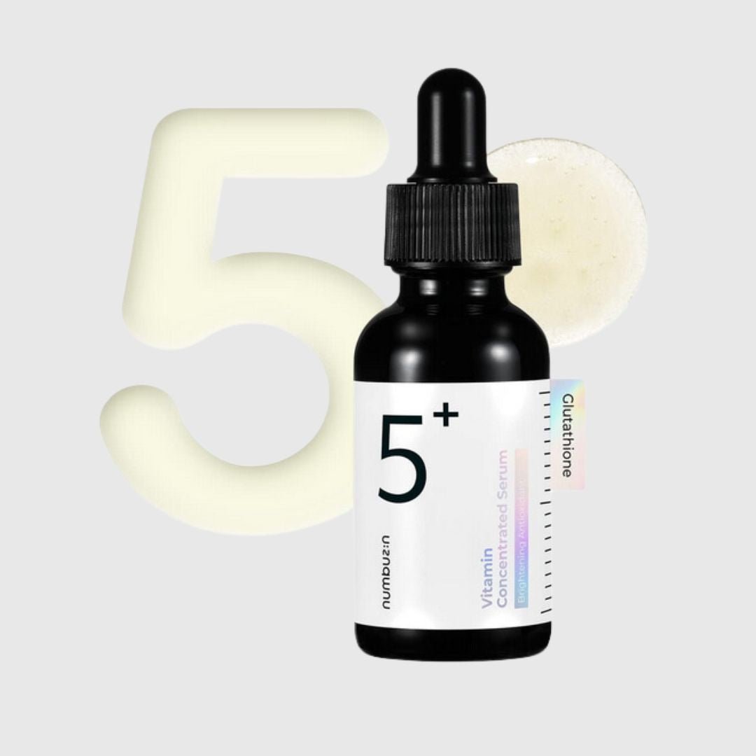 NumbuzinNo.5+ Vitamin Concentrated Serum Glutathione &amp; Vitamin Serum 30mlMood ArabiaIherb