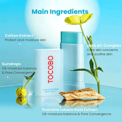 TOCOBOTOCOBO COTTON SOFT SUN STICK SPF50+ PA++++Mood Arabia8809835060041
