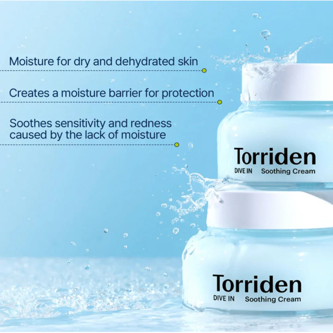TorridenTorriden DIVE-IN Hyaluronic Acid Soothing Cream 100mlMood Arabia8809784600183