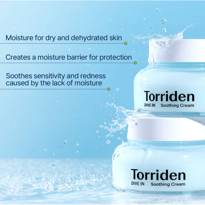 TorridenTorriden DIVE-IN Hyaluronic Acid Soothing Cream 100mlMood ArabiaIherb